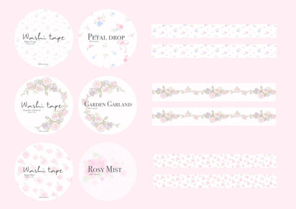 Broken flower tape-Bunnytales