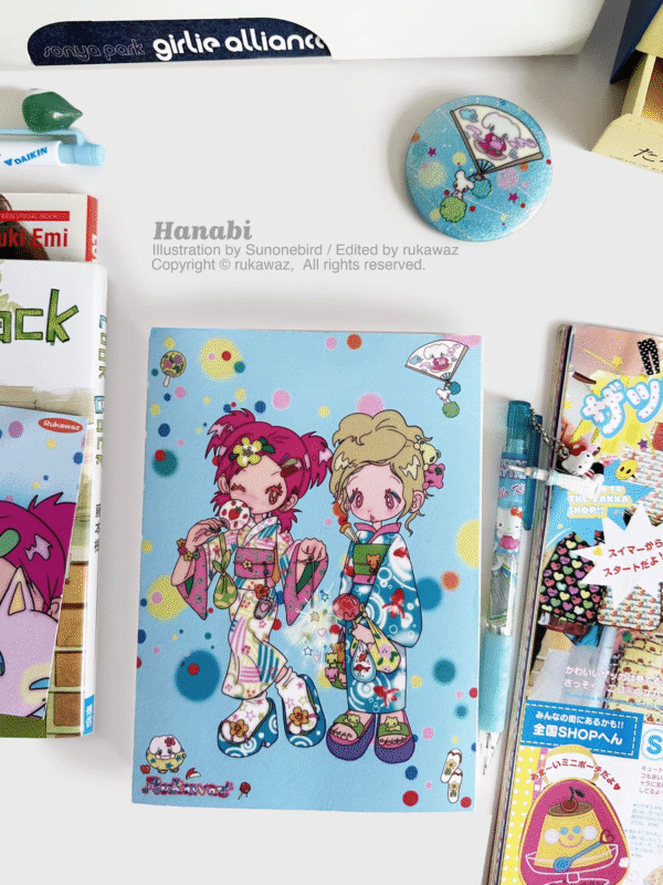 Rukawaz x Niaoniaoyi Co-branded Original Goldfish-patterned A7 Loose-leaf Storage Cover