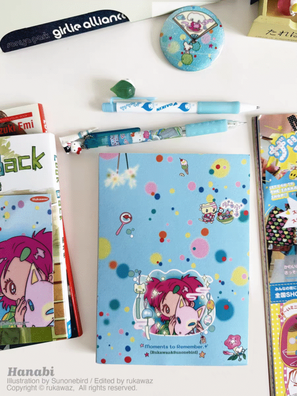 Rukawaz x Niaoniaoyi Co-branded Original Goldfish-patterned A7 Loose-leaf Storage Cover