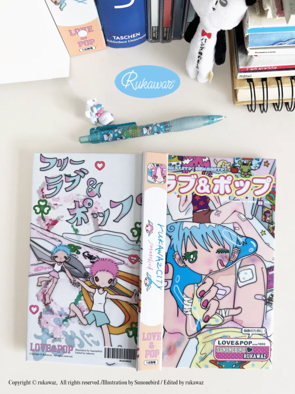 Rukawaz x Niaoniaoyi Co-branded Original Lovepop Hand Account Book