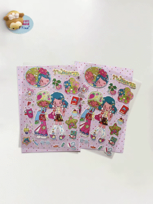 RUKAWAZ x Niaoniaoyi Original - designed A6 Stickers