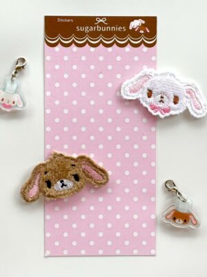 Sweet Bunny Embroidery Patch