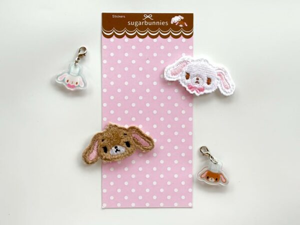 Sweet Bunny Embroidery Patch