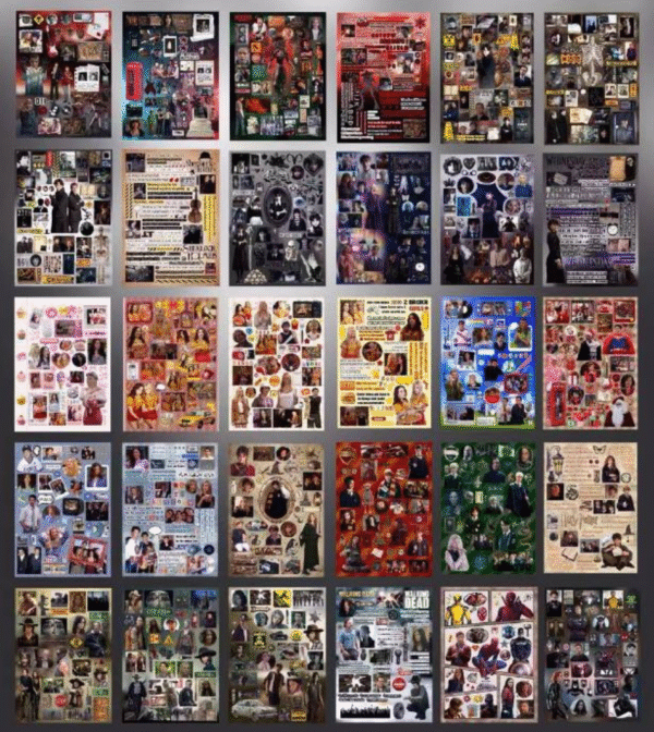 43.US Drama Collection sticker book