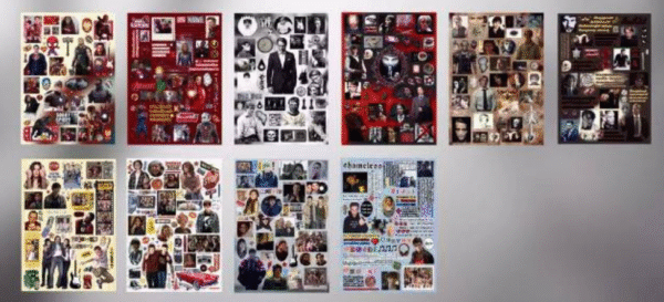 43.US Drama Collection sticker book