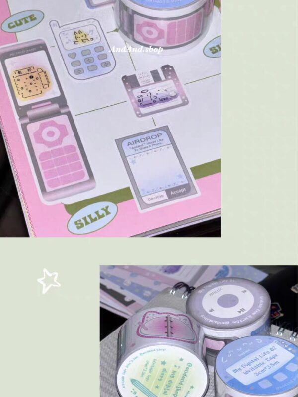 6.sticker roll [1.18*137.79inches]10cycles,writable