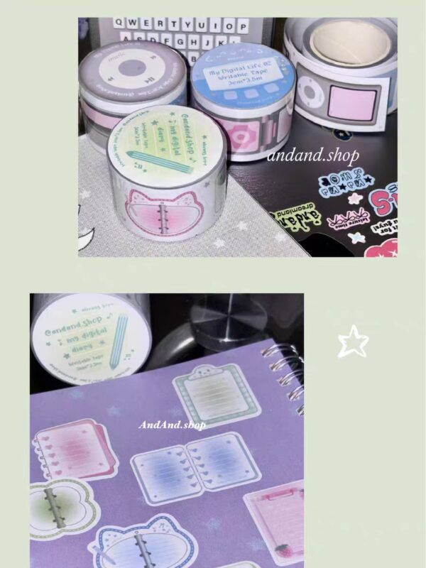 6.sticker roll [1.18*137.79inches]10cycles,writable