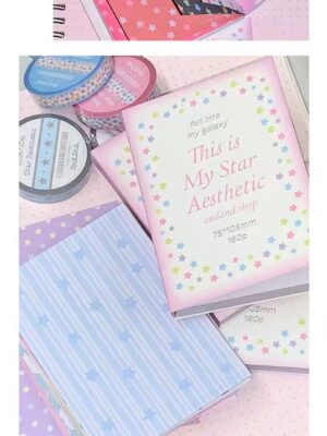 Scrapbook with 80 designs, printed on both sides, double-repeat[2.95*4.13inches]