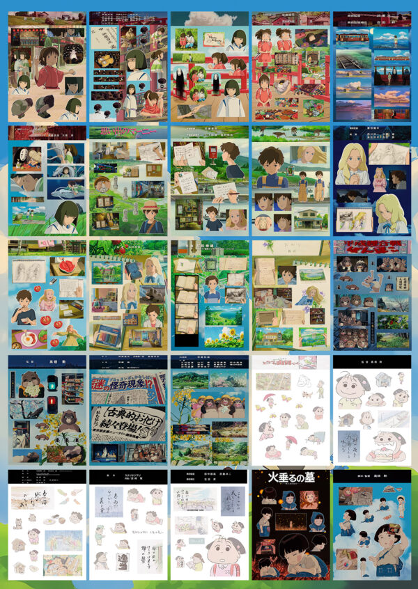 35.Miyazaki Hayao sticker book