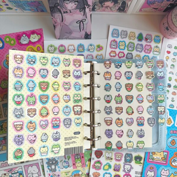 2.Cute Graffiti Kitten