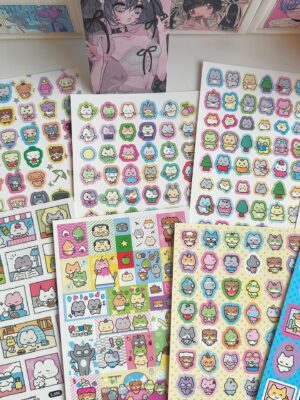 2.Cute Graffiti Kitten