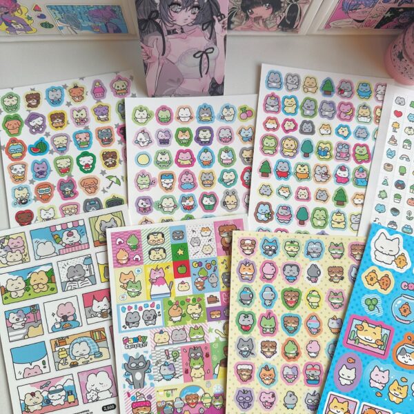 2.Cute Graffiti Kitten