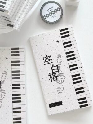 1.Blank Grid Notebook