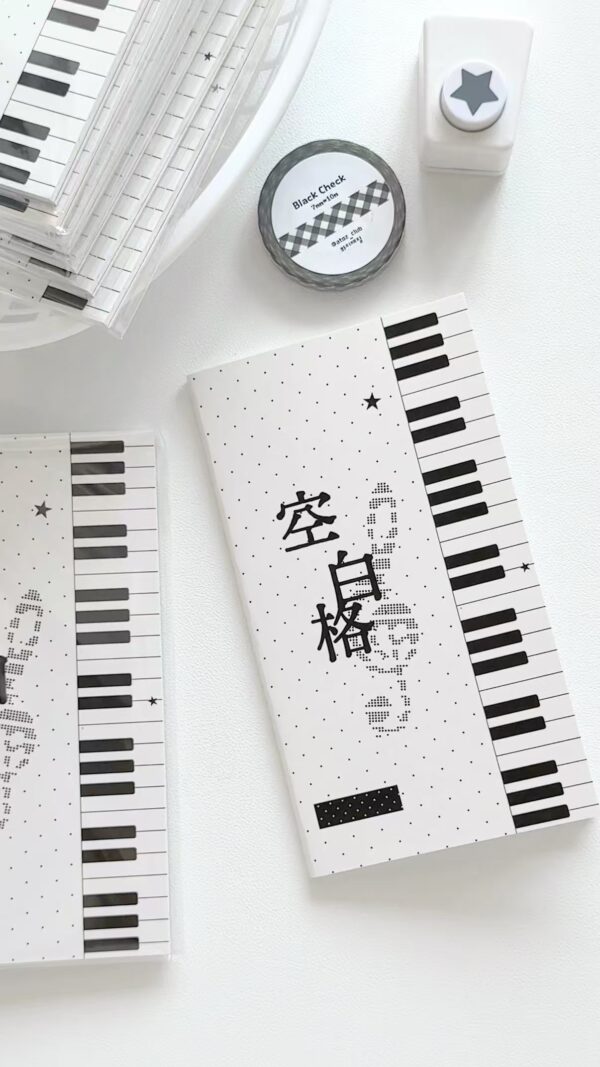 1.Blank Grid Notebook