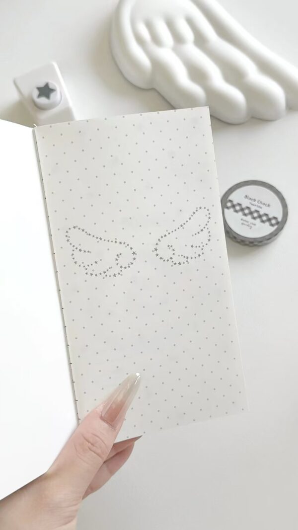 1.Blank Grid Notebook