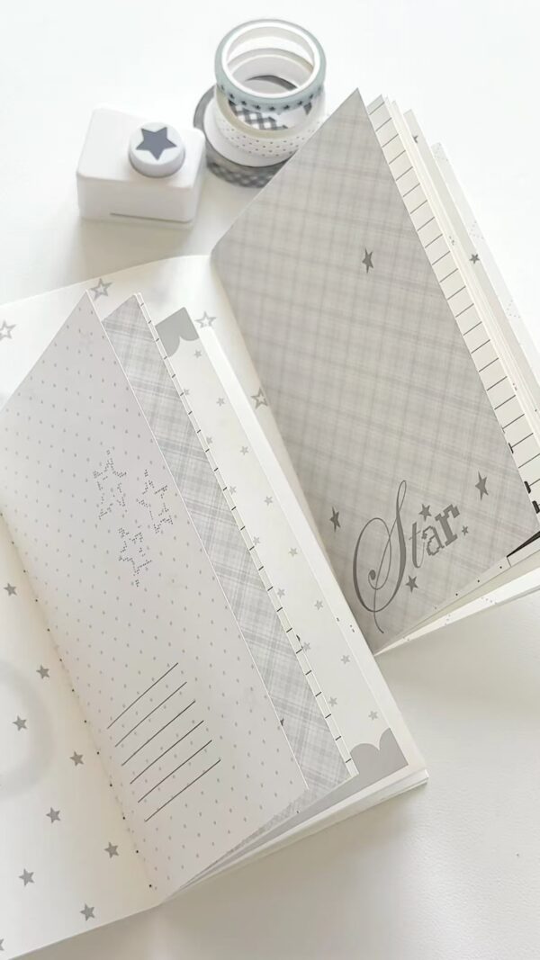 1.Blank Grid Notebook