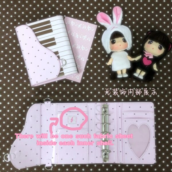 1.Polka Dot Piano M5 Loose-Leaf Cover