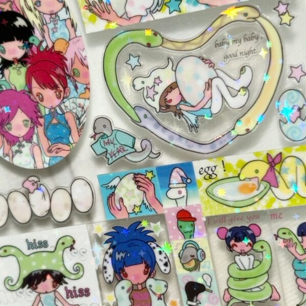 my snake snake sticker