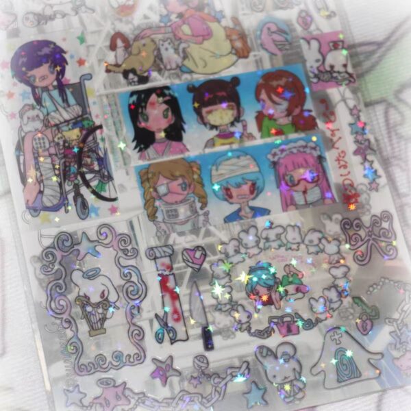 The Injured Baby Sticker