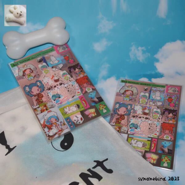 bad bunnies stickers