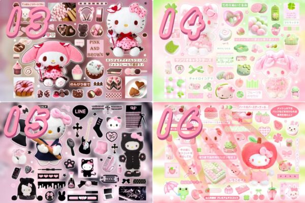 49.Waxberry Toast sticker sheets