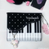 Polka Dot Piano Passport Holder