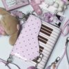 Polka Dot Piano Passport Holder