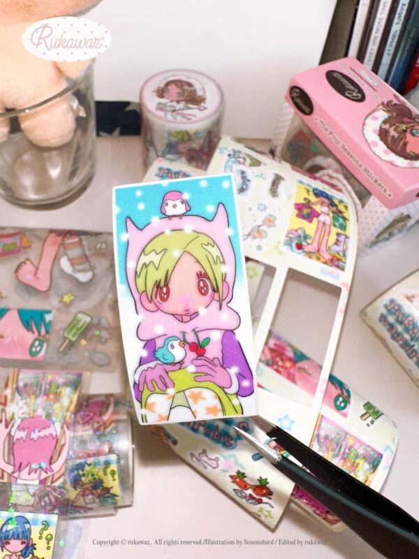 Rukawazcity x Sunonebird Four Seasons Sticker Roll