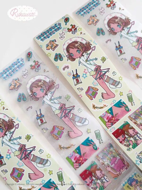 Rukawazcity x Sunonebird Four Seasons Sticker Roll