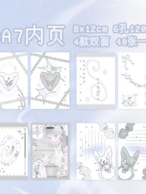 A7 Inner Page Notebook(6-ring)