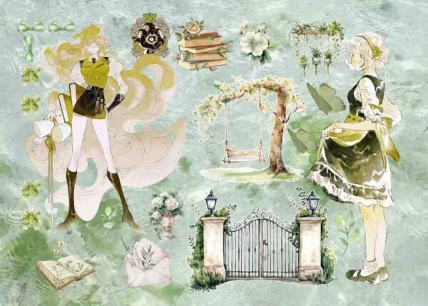 182AL  Sticker Sheet width=