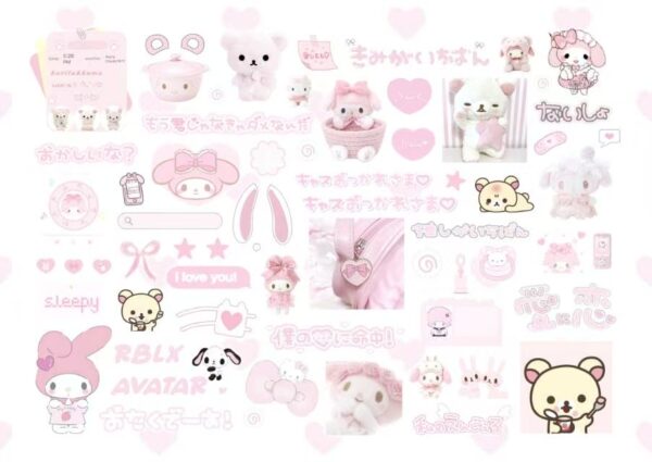 363XX  Sticker Sheet width=