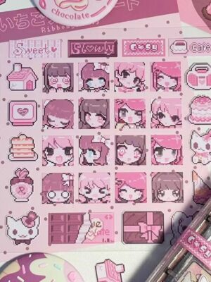 girl-sticker sheet 