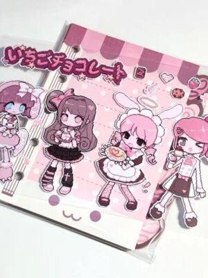 coffee girl-sticker sheet .5