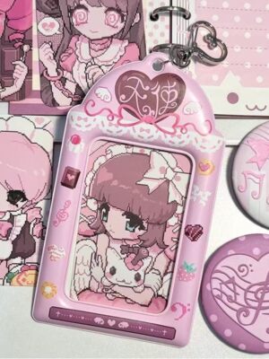 Pink Chocolate Angel 3-Inch Card Case.5