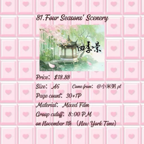 81.Four Seasons’ Scenery .88