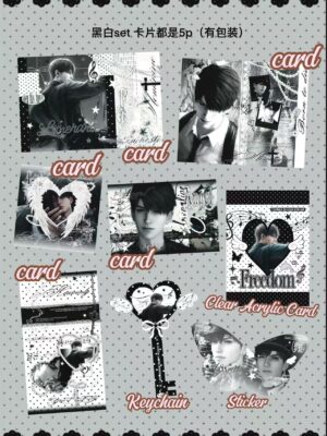 Stickers, Cards ,Keychain .88