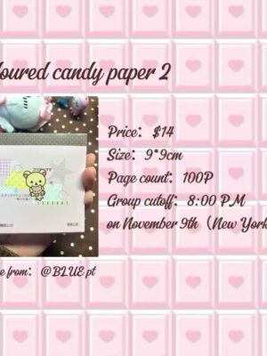 coloured candy paper 2 