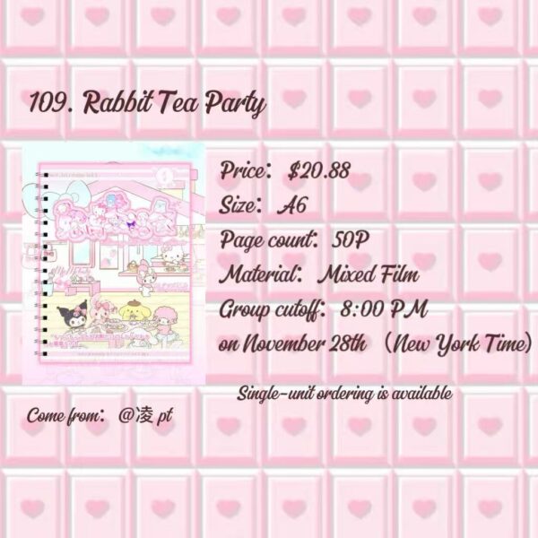 109. Rabbit Tea Party.88