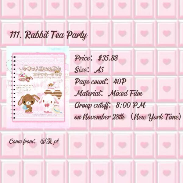 111. Rabbit Tea Party.88