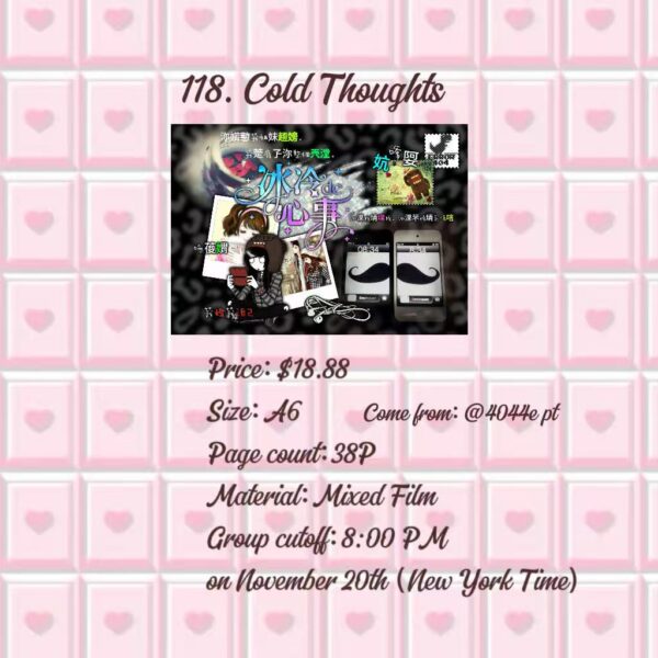 118.  Cold Thoughts.88