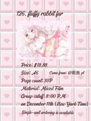 126. fluffy rabbit fur.88