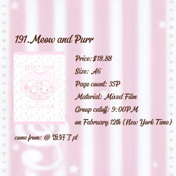 191.Meow and Purr.88