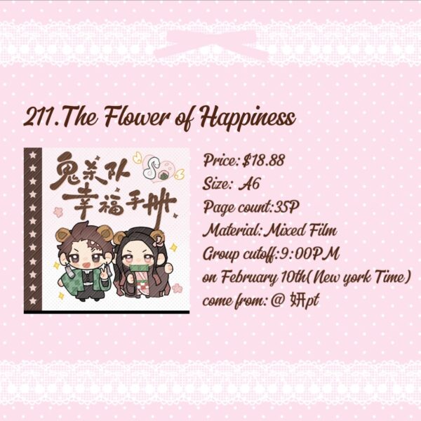 212. The Flower of Happiness.88