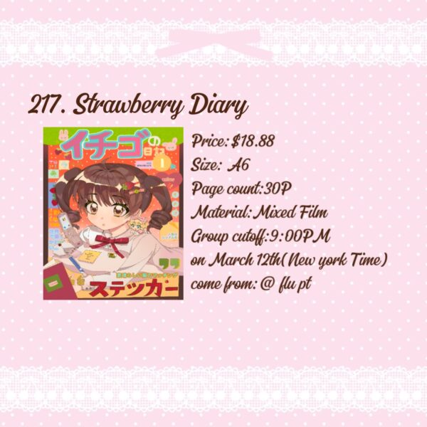 217. Strawberry Diary.88
