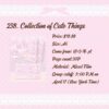 238. Collection of Cute Things .88